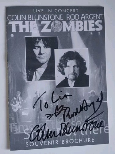 The zombies signed program - the,