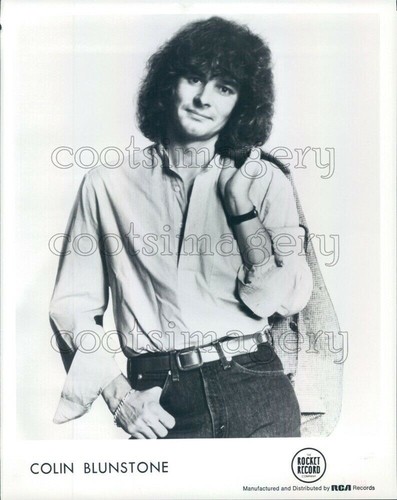 1978 press photo rock singer - press,